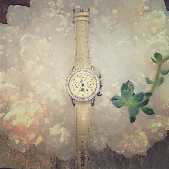 Jennifer Lopez JLO Strap Watch 4 Dial 2nd Hand Luv - Picture 4 of 8